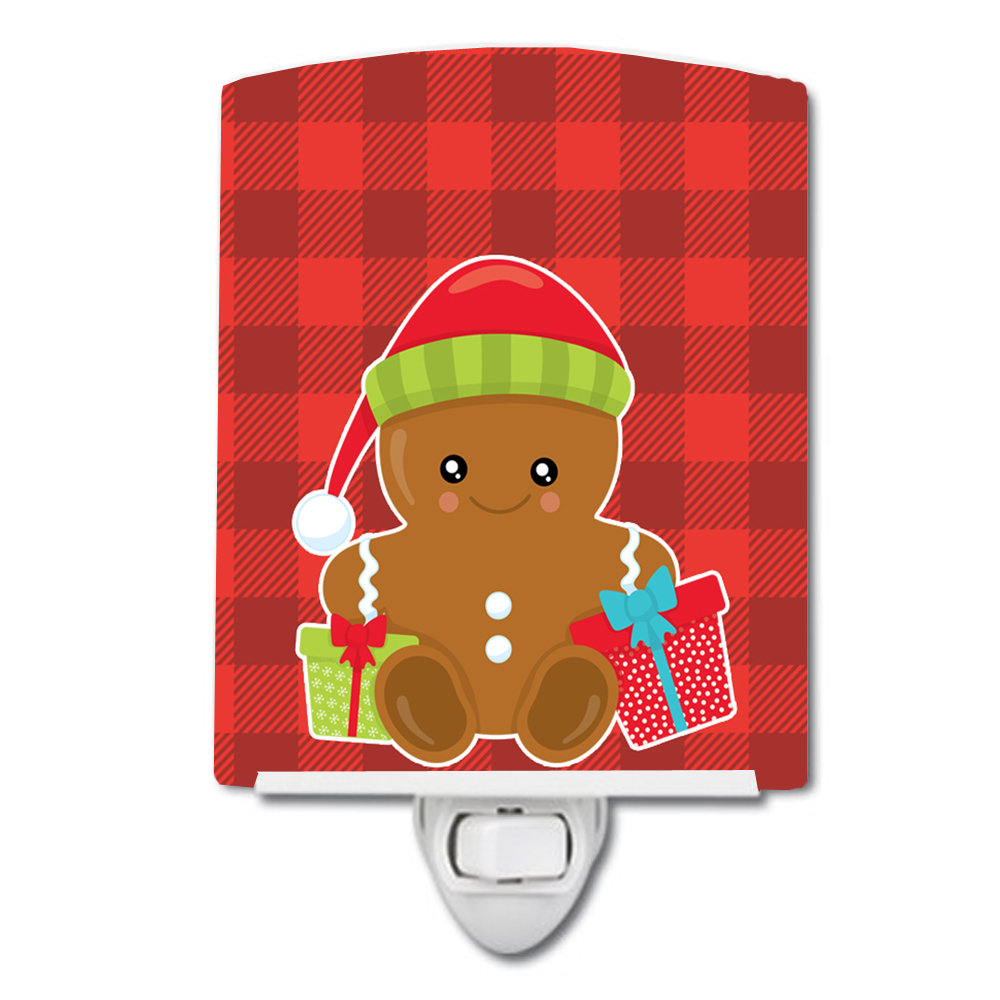 Silloth Gingerbread Presents Ceramic Night Light The Holiday Aisle®