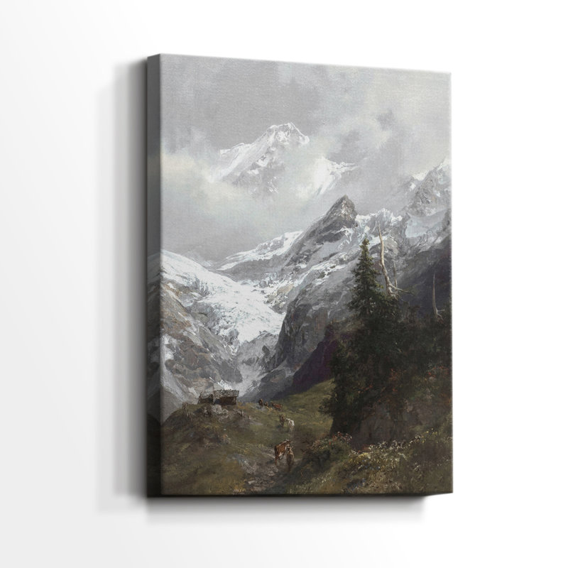 Paysage rétro CCxxxx - galerie Cavas, H 36 po x l 24 po