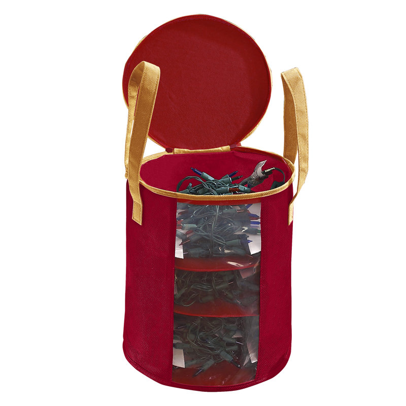 Rangement pour lumières X-Mas