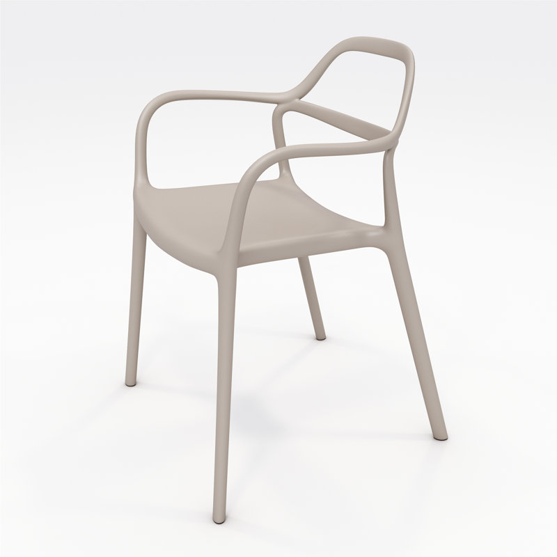 Fauteuil de patio Dali, Morille