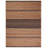 Dequawn Natural Fiber Hand Loomed Jute/Cotton Striped Rug in Brown-1139140965