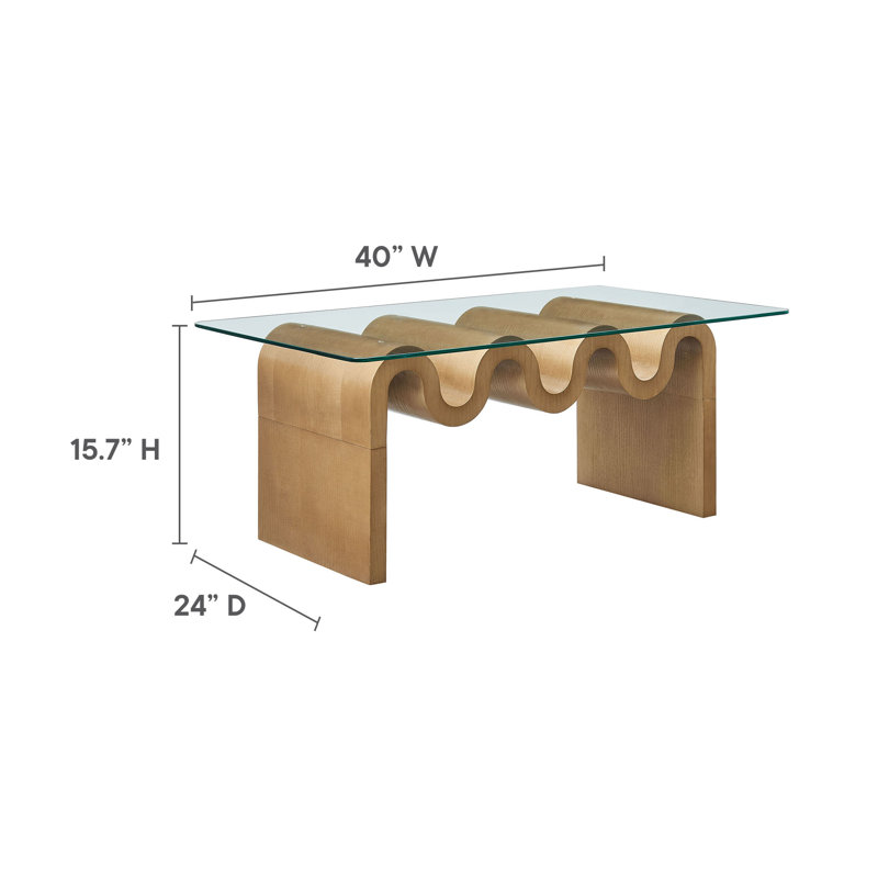 Table basse Ondine, Naturel