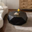 Table basse à motif tridimensionnel en relief de style rétro américain-24255135-24255134