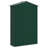 vidaXL Garden Shed Green 45.7"x17.7"x68.9" Galvanized Steel-110584085