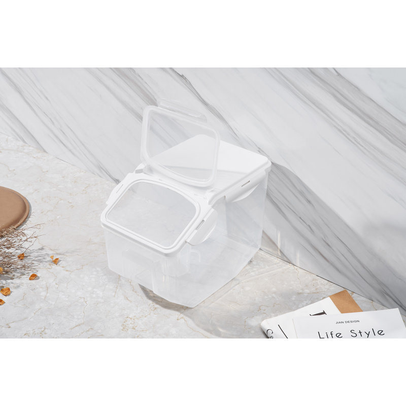 Jill Food Storage Container, Clear, 1, 11 quart