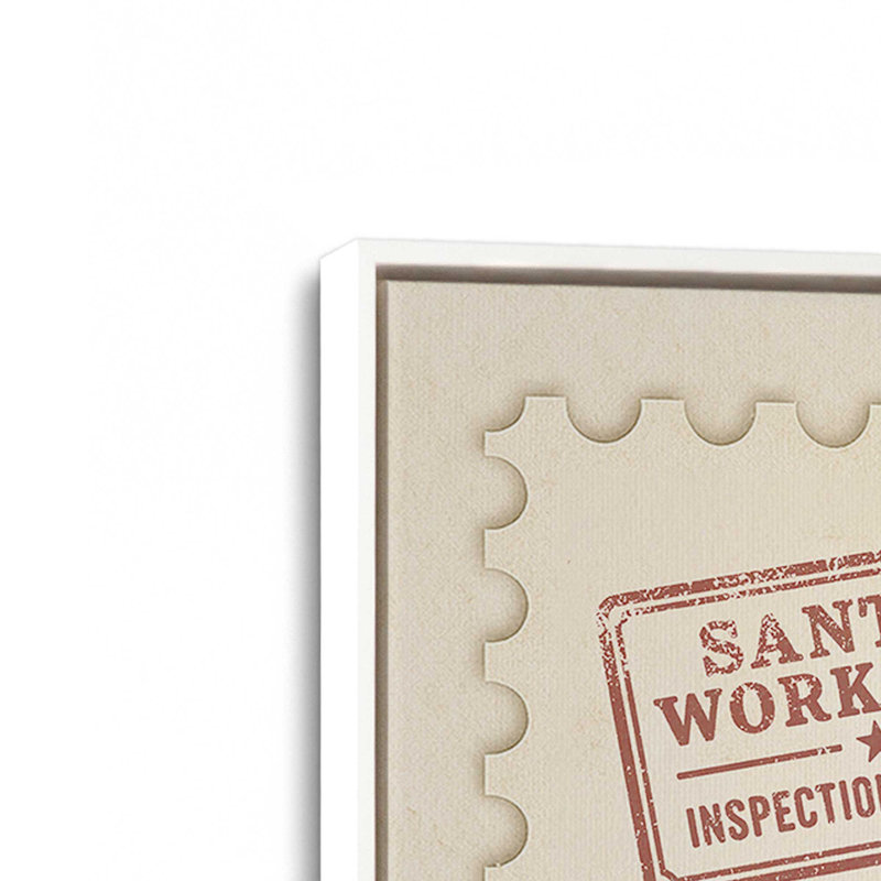 Nutcracker Post Canvas Art Print, 18.75" H x 12.75" W, Opaque White