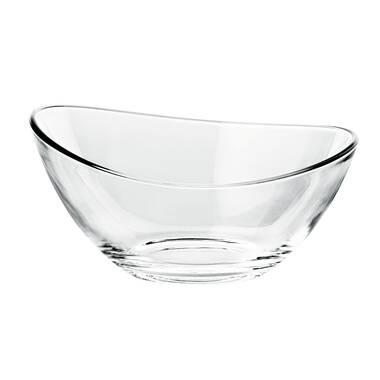 Bormioli Rocco 4 Piece Basic Glass Kitchen Mixing Bowl Set 4 Sizes