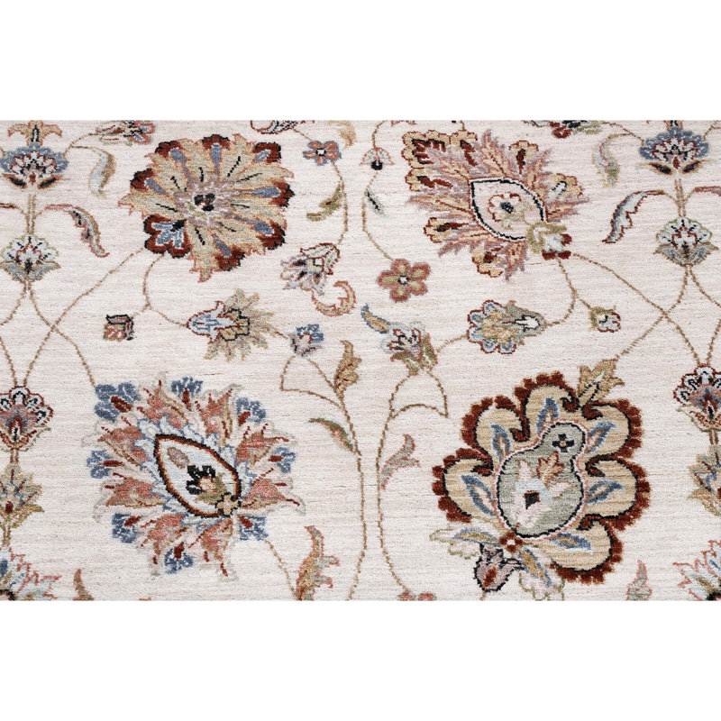 Hand Knotted Wool Oriental Area Rug, Rectangle 8' x 10'