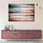 Wooden American Flag Canvas Print-92518754