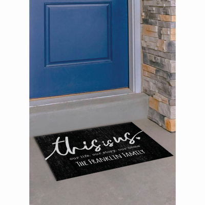 McElhattan Non-Slip Outdoor Doormat