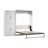 Arlex 101W Queen Wall Bed with 36W Storage Unit with Doors-88513610