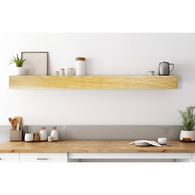 Oak Solid Wood Floating Shelf
