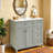 Bathroom Vanity with Sink, Wood Frame Bathroom Vanity with Soft-Close Drawers-1390468999