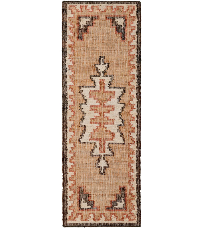  Reva Kala Handwoven Jute Rug, Runner 2' x 6'1"