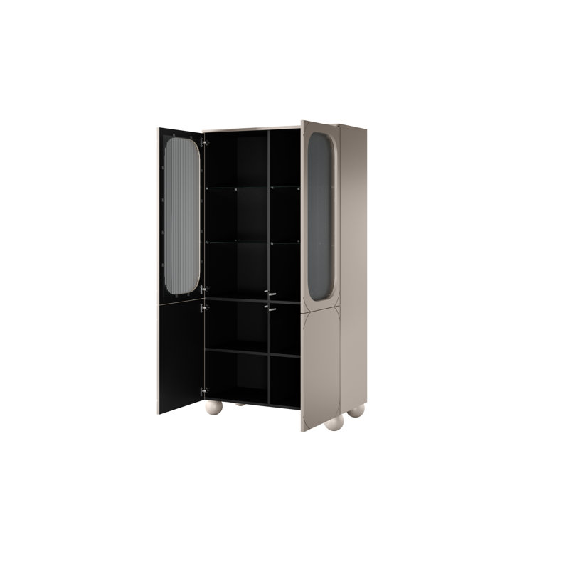 Livonia Display Cabinet, Cashmere