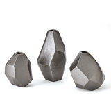 Handcrafted Aluminum Table Vase