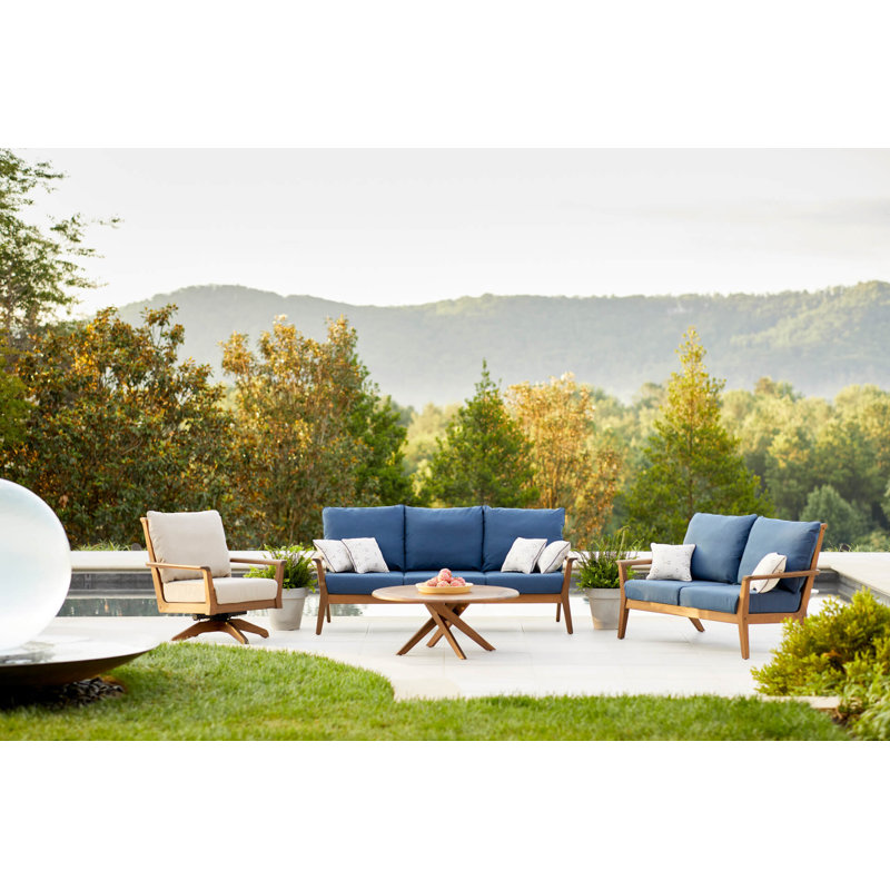 Sky Outdoor 2 - Seat Loveseat, Premier Flax