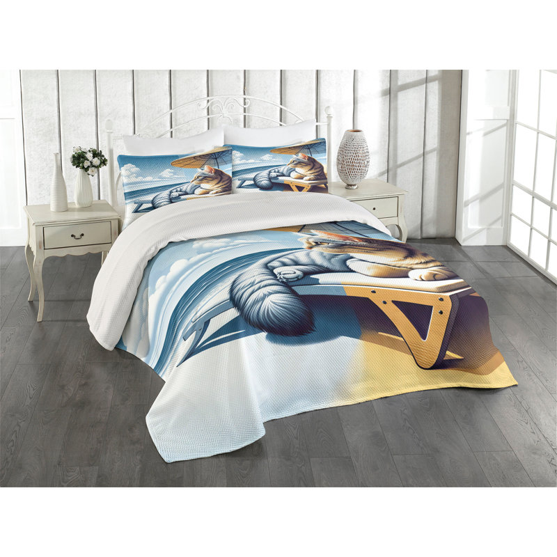Coverlet, King Coverlet + 2 Standard Shams