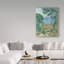 Vue sur L par Paul Cezanne - reproduction sur toile-2022066711