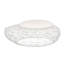 Wire Mesh Stone Stool with Cushion