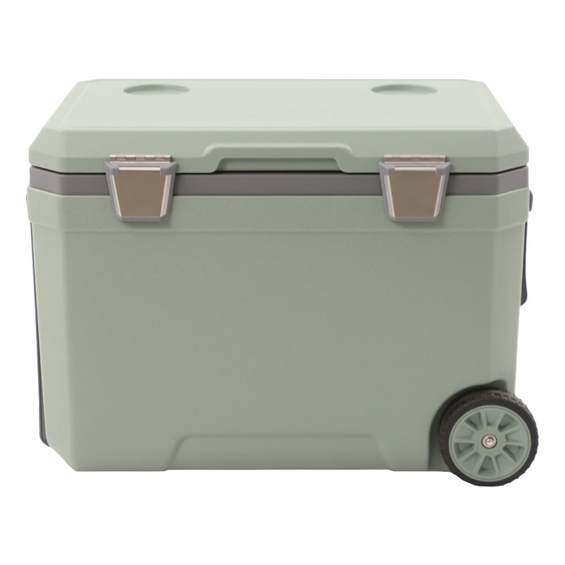 Glacière à rétention de glace avec poignée, Vert