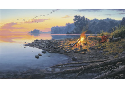 " Fireside Point " by Darrell Bush