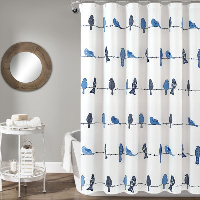 Rowley Birds Single Shower Curtain
