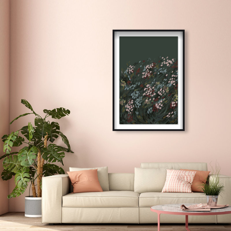 Subtle Movement Print by Oliver Gal, 37.5"H x 55.5"W, Black Shadowbox