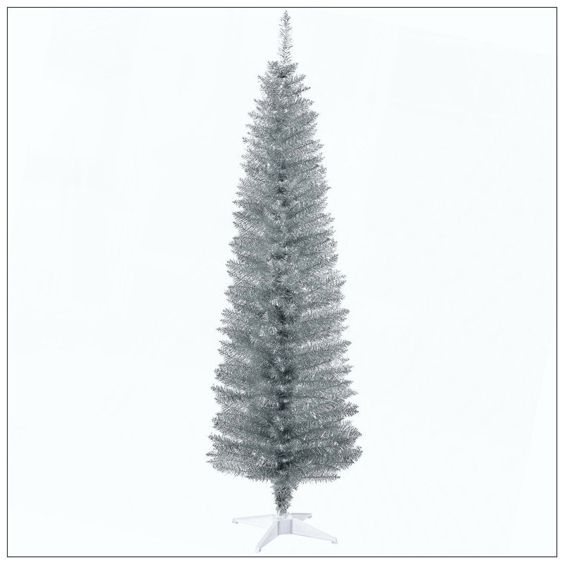 Arbre de Noël artificiel, arbre de Noël avec 390 branches réalistes et support en plastique