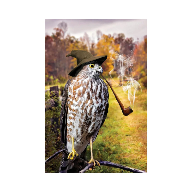 Wizard Hawk by Karen Burke - Wrapped Canvas Gallery-Wrapped Canvas Giclée