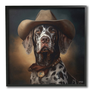 CowboyDalmatianPortraitGicleeArtbyRB