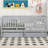 Daybed with Fence Guardrails and 2 Drawers-1586112133-1586112128
