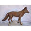 Statue Bellanger Fox Bellanger - Taille: L 47 po x l 6 po x H 23 po.