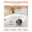 Ventilateur de plancher 14 pouces 3 vitesses 360 ° Tilt