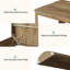 47.24'' Square Conference Table