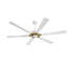 Ventilateur de plafond d'intérieur à 6 pales 68 "/ 78" avec télécommande et éclairage -1346581183-1346581181