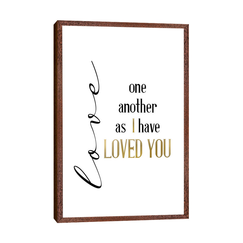 Infinite Love by Kimberly Allen - Print on Canvas, Classic Brown Wood Framed, 101.6cm H x 66.04cm W x 3.81cm D