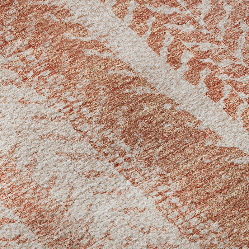 Tapis corail Prisco lavable à la machine de qualité supérieure, Rectangle 10 pi x 14 pi