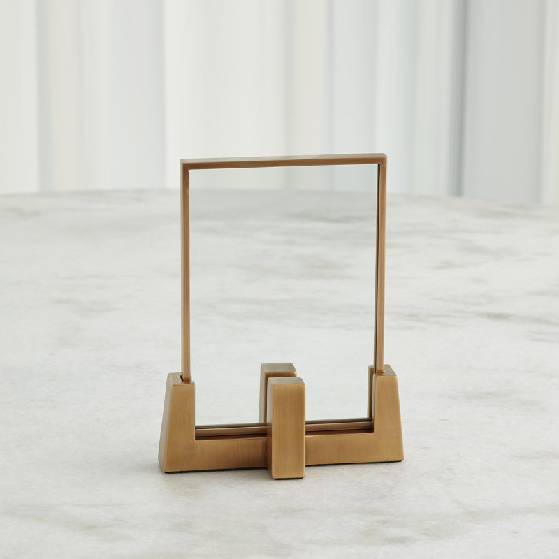 Hestia Picture Frame-Lg, Yellow, 4" x 6"