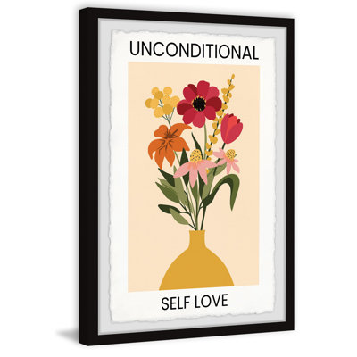 Unconditional Self Love - Single Picture Frame Print