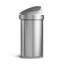 simplehuman 45 Liter / 12 Gallon Semi-Round Automatic Motion Sensor Trash Can-29056799