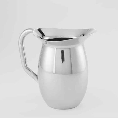 PITCHER, DOUBLE WALL, BELL, MIRROR FINISH