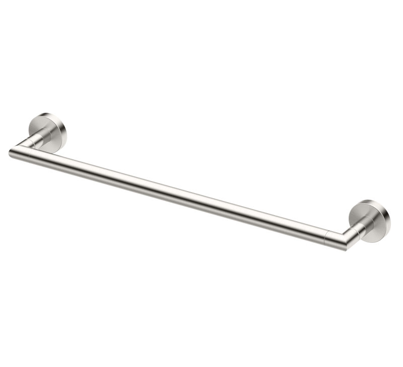 Porte-serviettes mural 18 po Glam, Nickel satiné