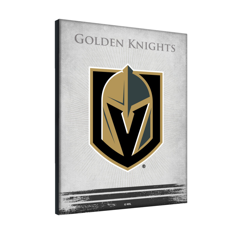 « NHL », impression sur toile, Golden Knights de Las Vegas, H 24 cm x l 32 cm