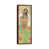 Classic Brown Wood Floater Framed