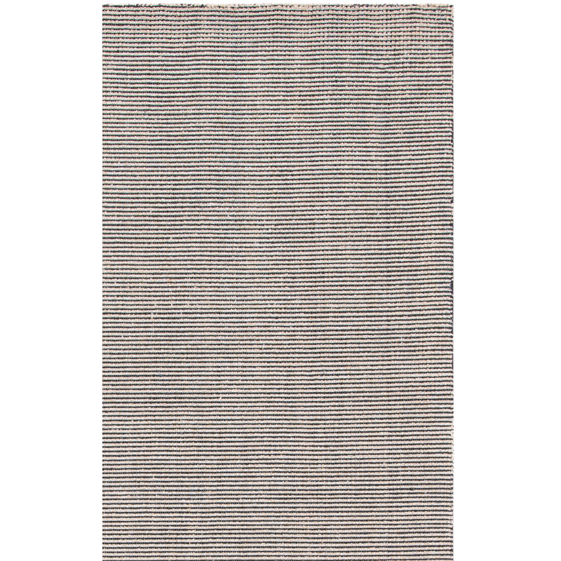Elliza Hand Loomed Performance Striped Rug, Square 6'