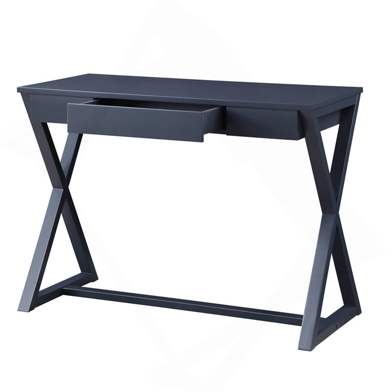 Charcoal Finish Console Table
