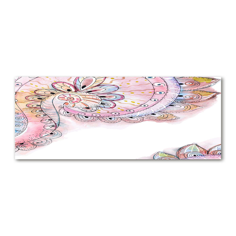 Abstract Pattern 1 Piece Wall Art on Canvas