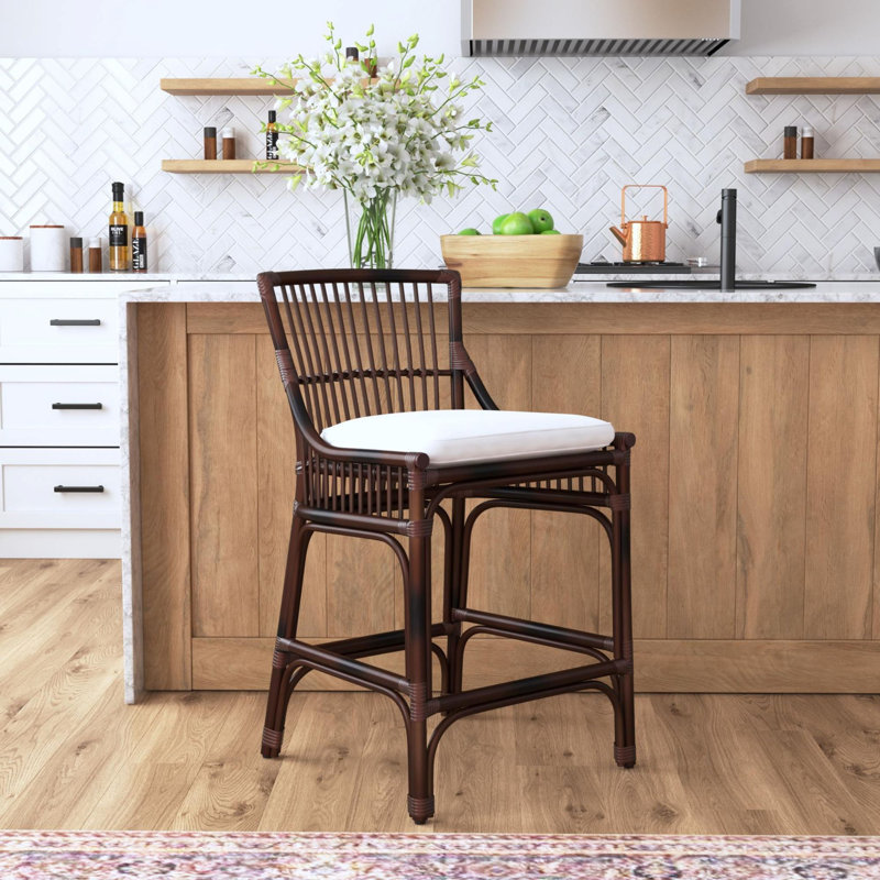 Tabouret de bar Barkley, Brun