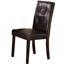 Faux Marble Table Top Upholstered Chairs 7Pc Dining Set Dining Table And 6X Side Chairs Tufted Back Chair